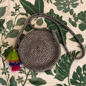 Woven Crossbody Bag